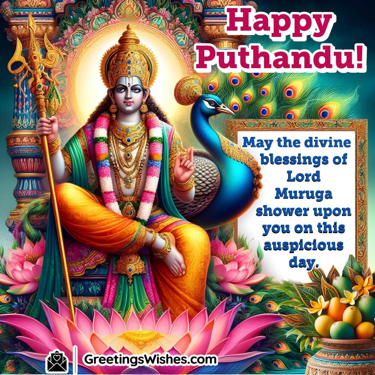 Happy Puthandu Vazthukal Wishes