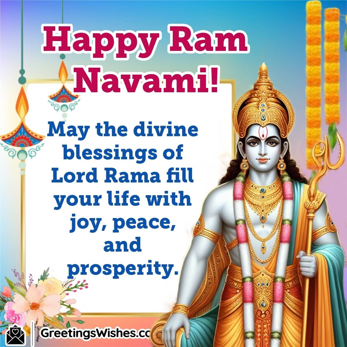 Ram Navami Wishes Messages ( 17 April )