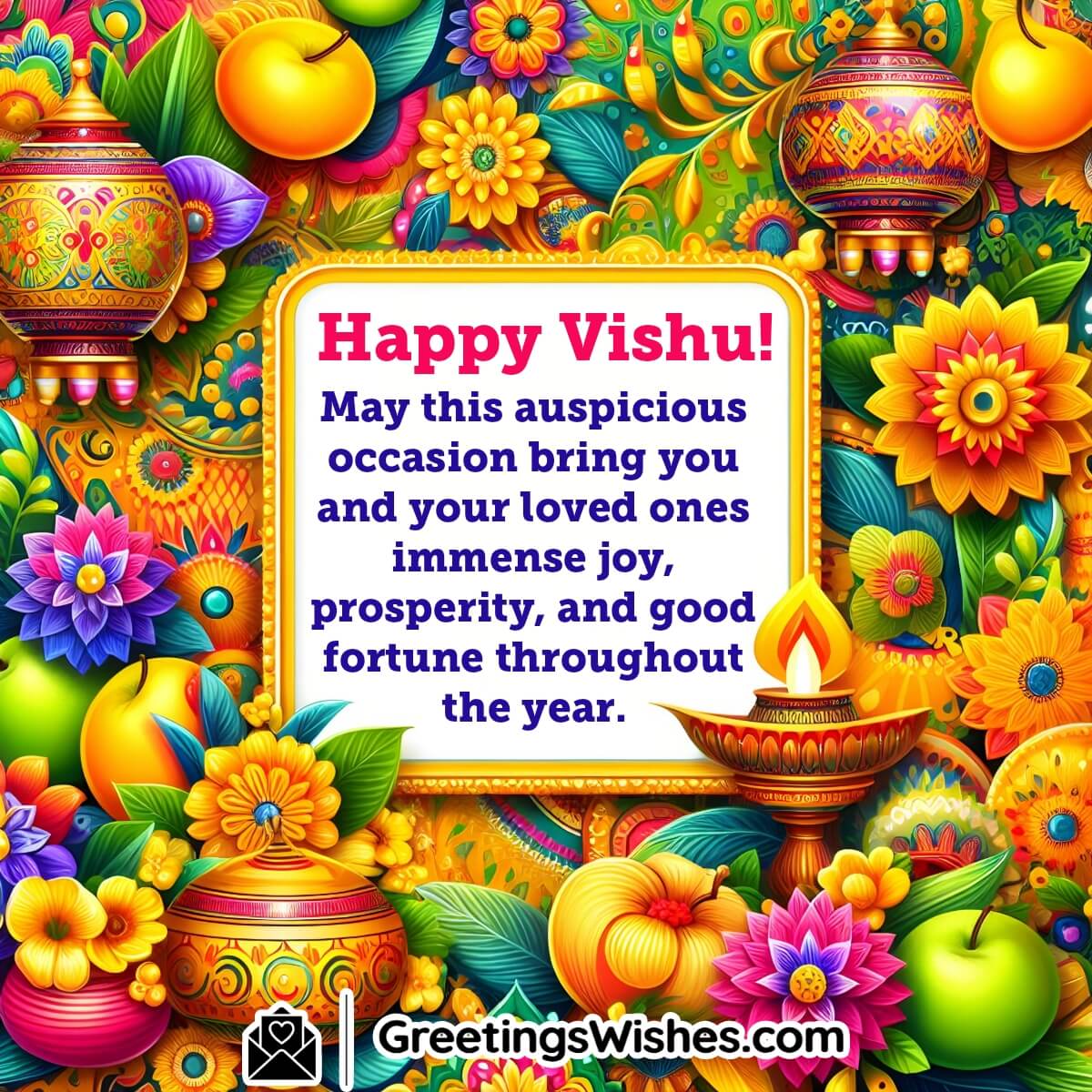 Happy Vishu Wish Image