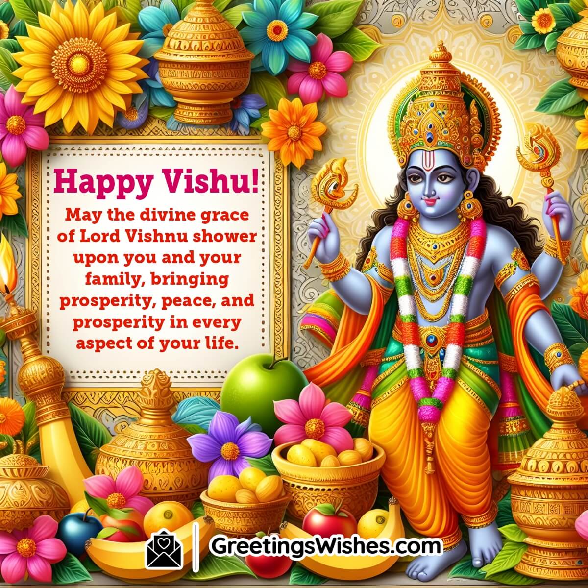 Happy Vishu Wish Picture