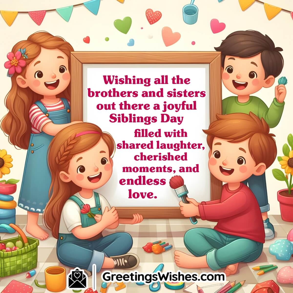 Siblings Day Wishes