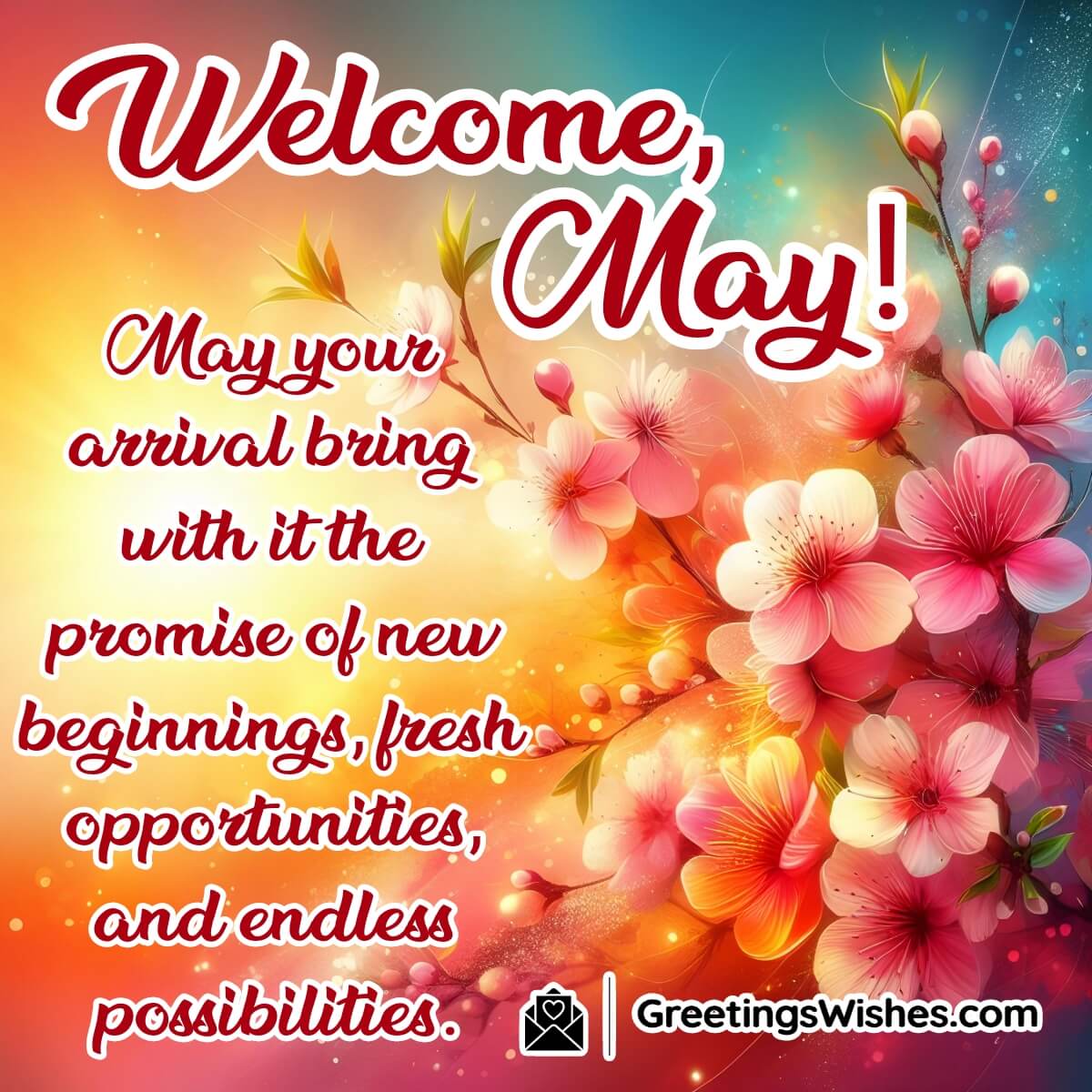 Welcome May Month