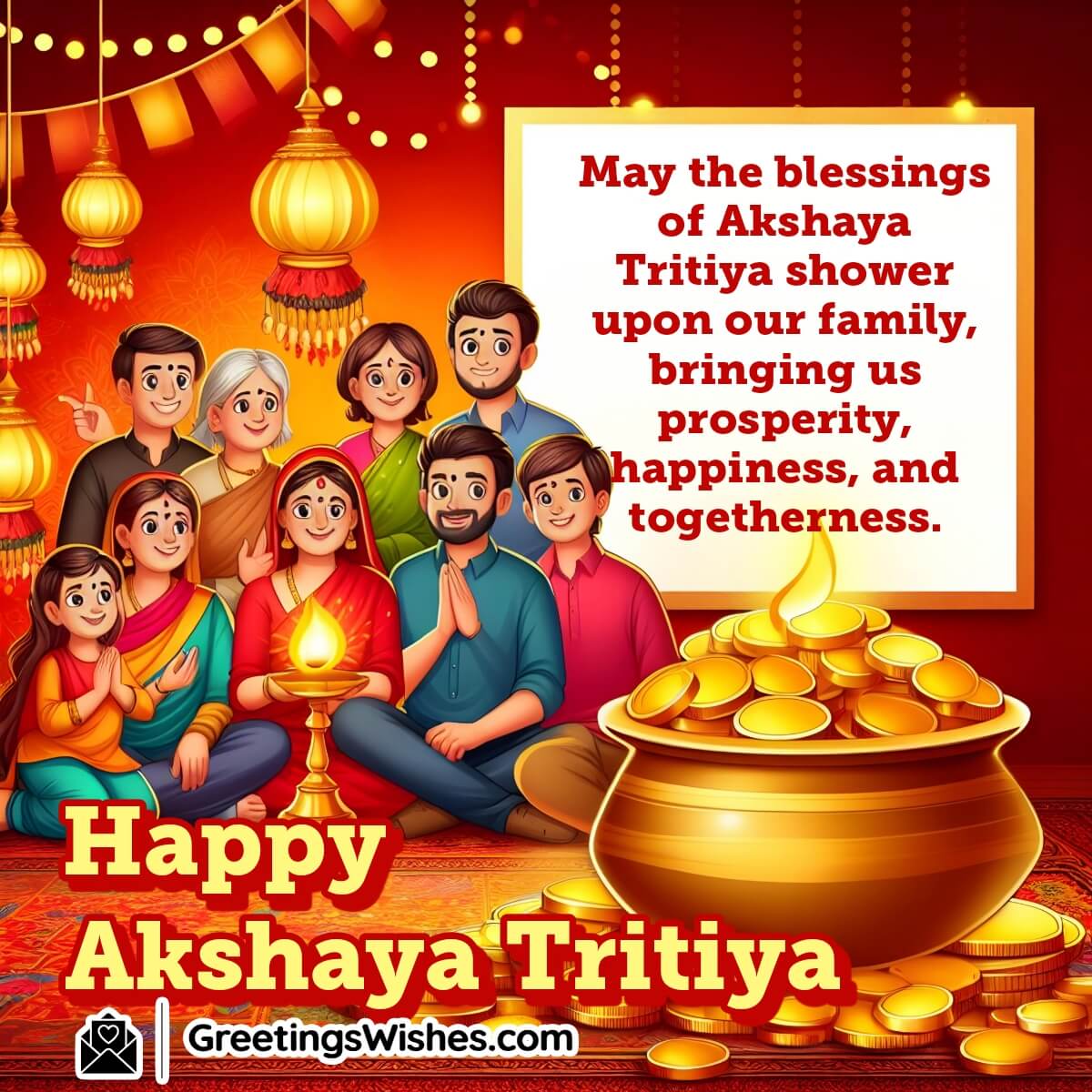 Akshaya Tritiya Wishes For Family