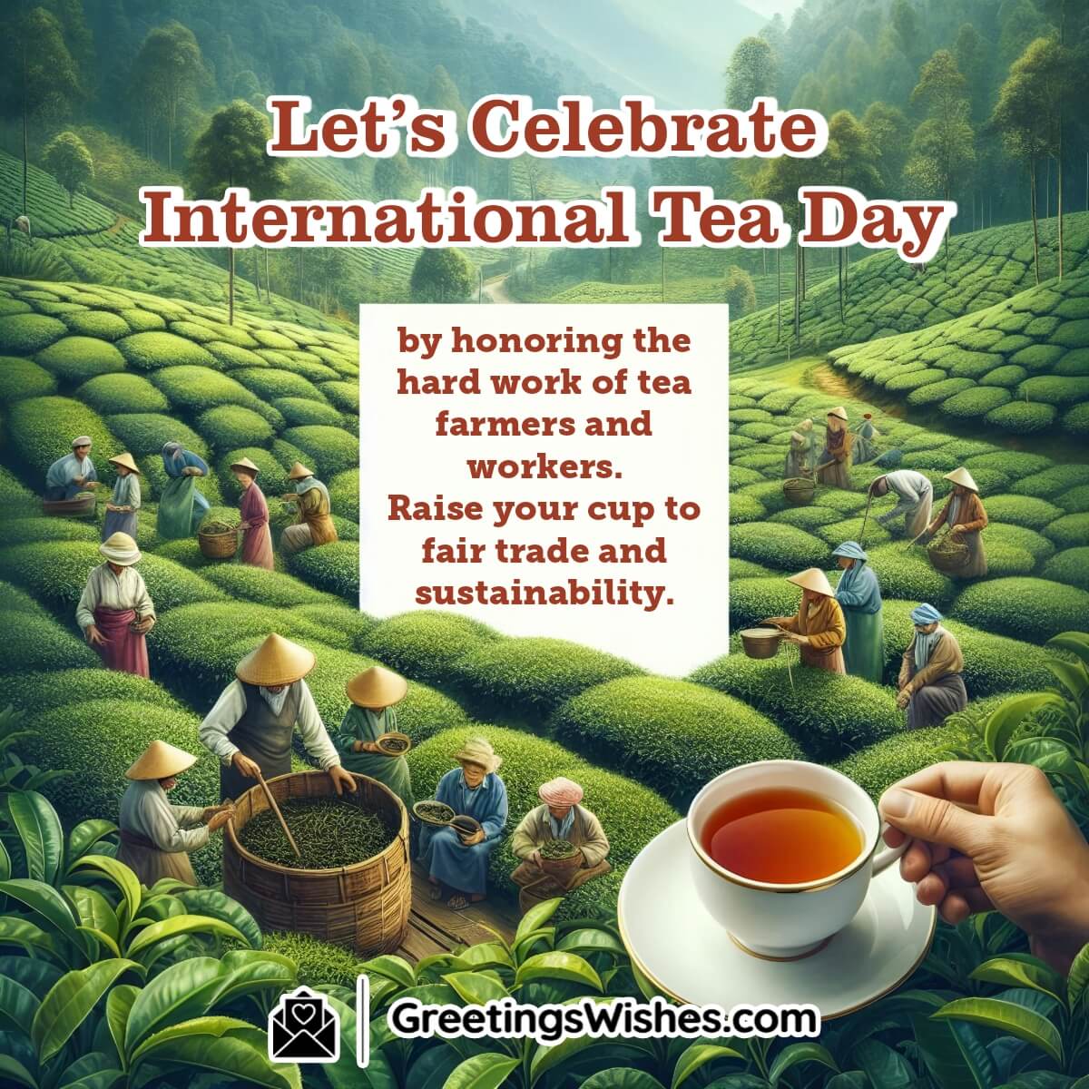Celebrate International Tea Day Message