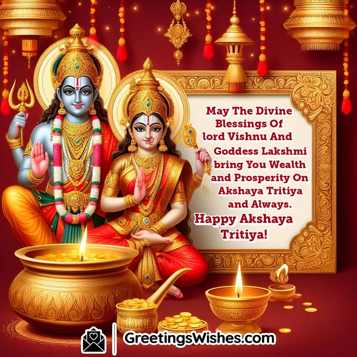 Happy Akshaya Tritiya Divine Blessings