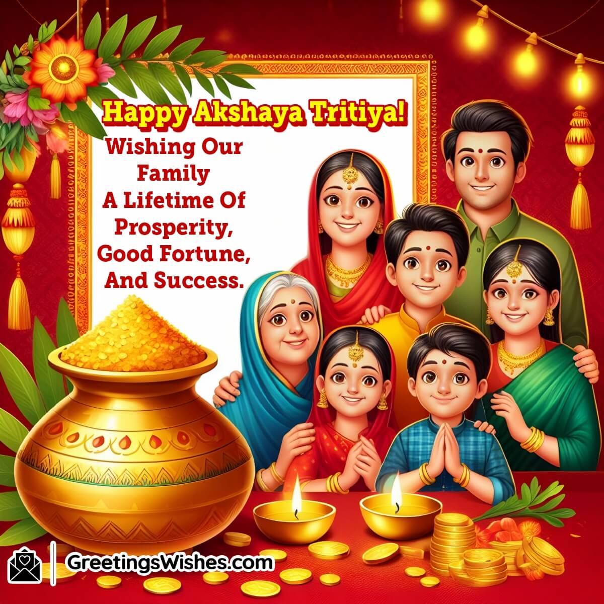 Happy Akshaya Tritiya Wish For Family