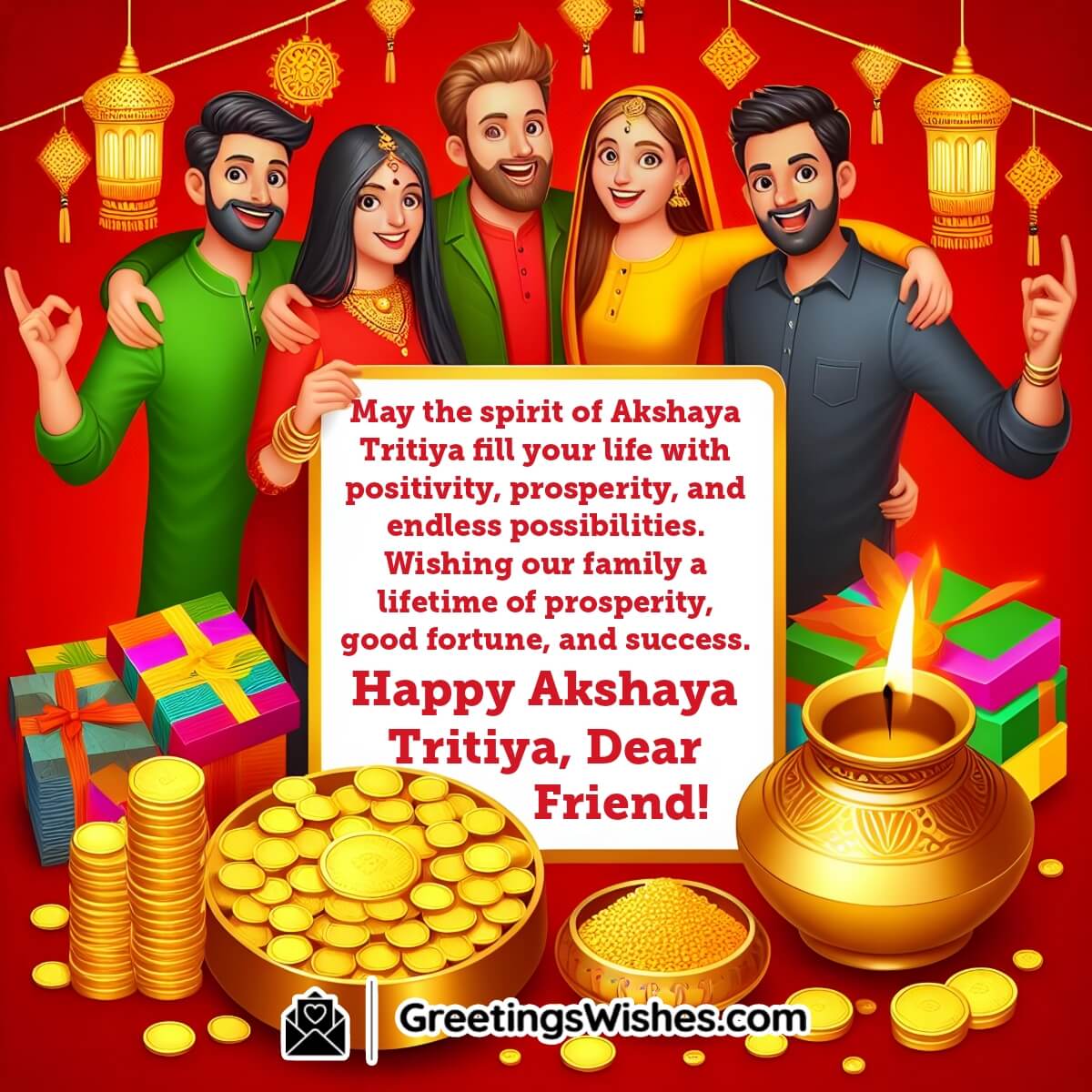 Happy Akshaya Tritiya Wish For Friend