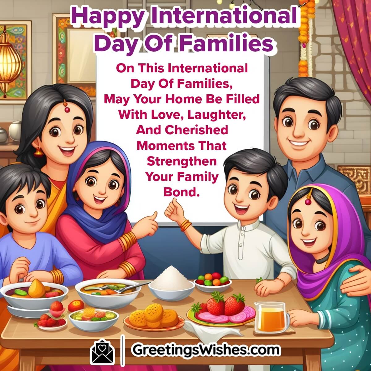 Happy International Day Of Families Wishes