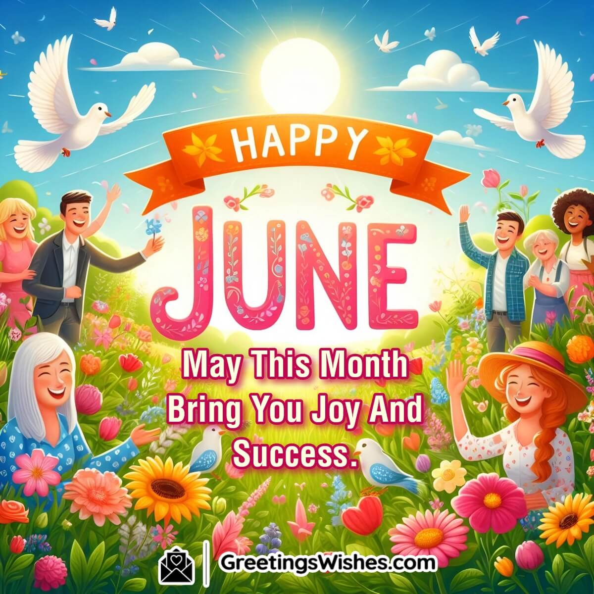 Happy June Month Wish