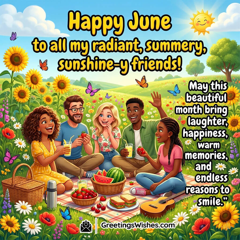 Happy June To Friends