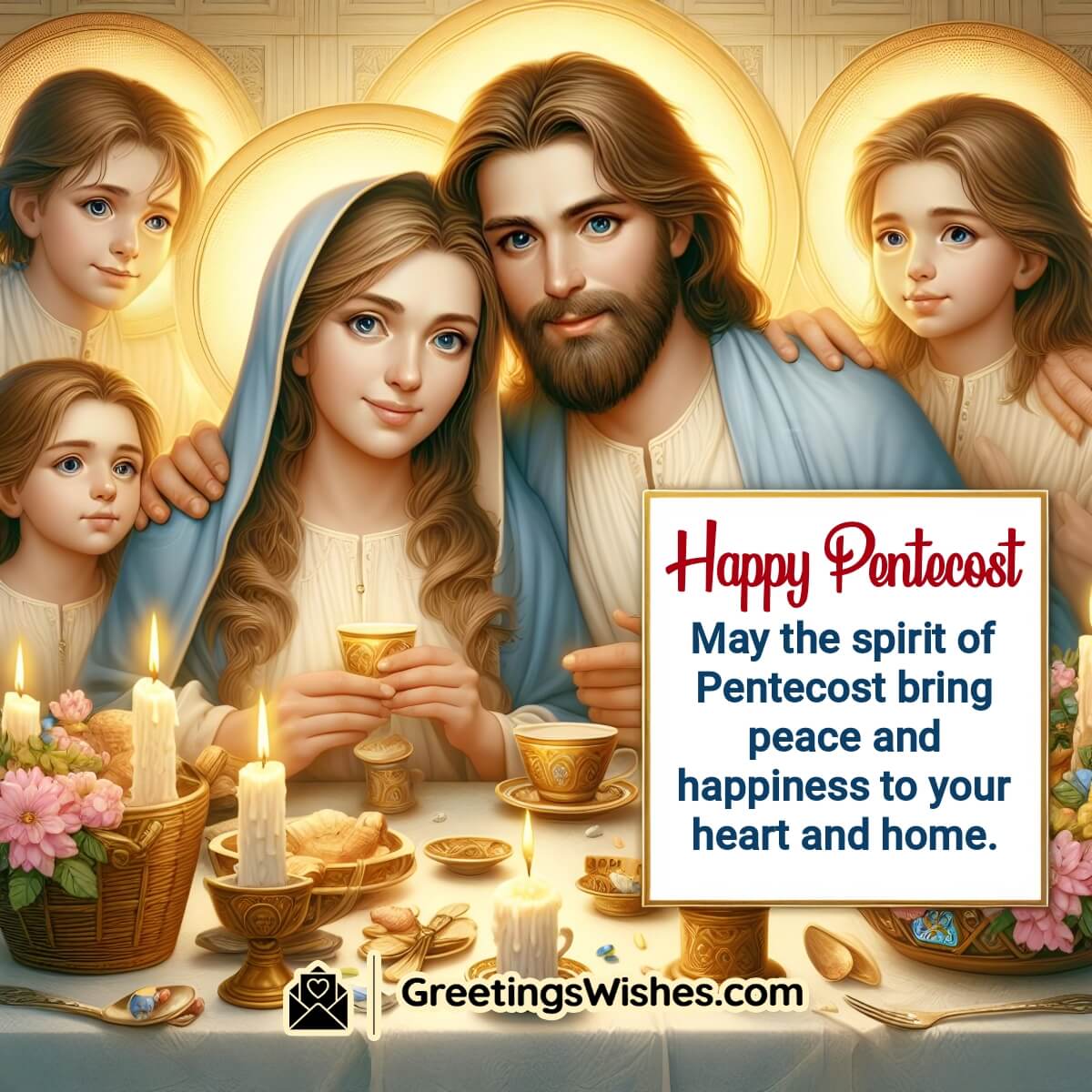 Happy Pentecost Wish Image