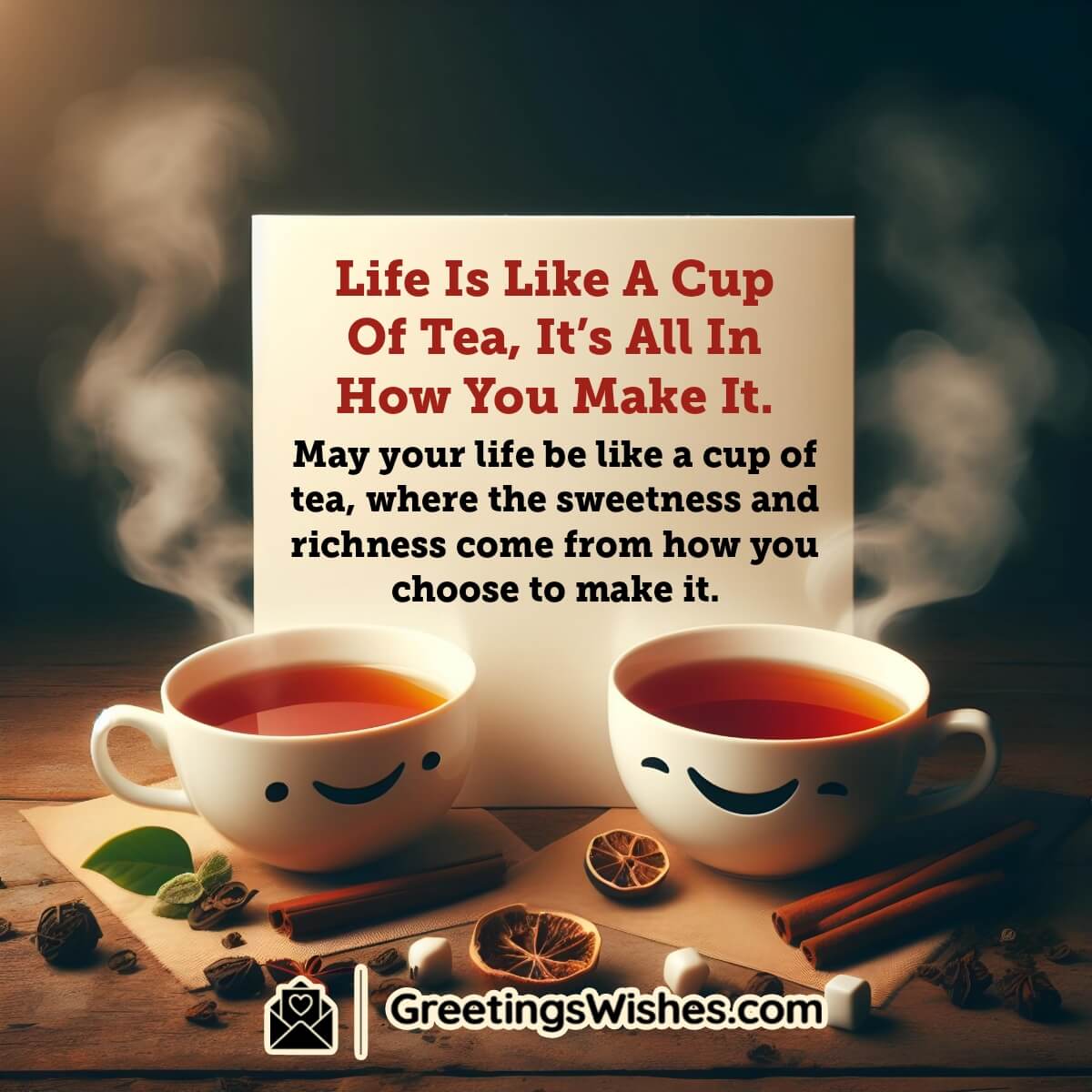 International Tea Day Quote Image