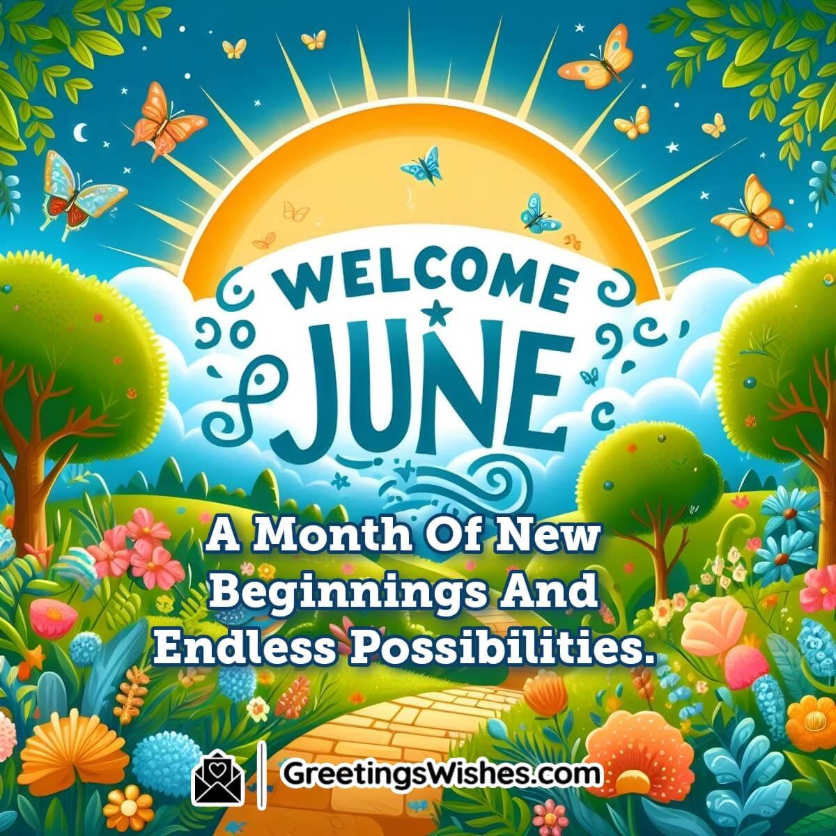 Welcome June Month Of New Beginning