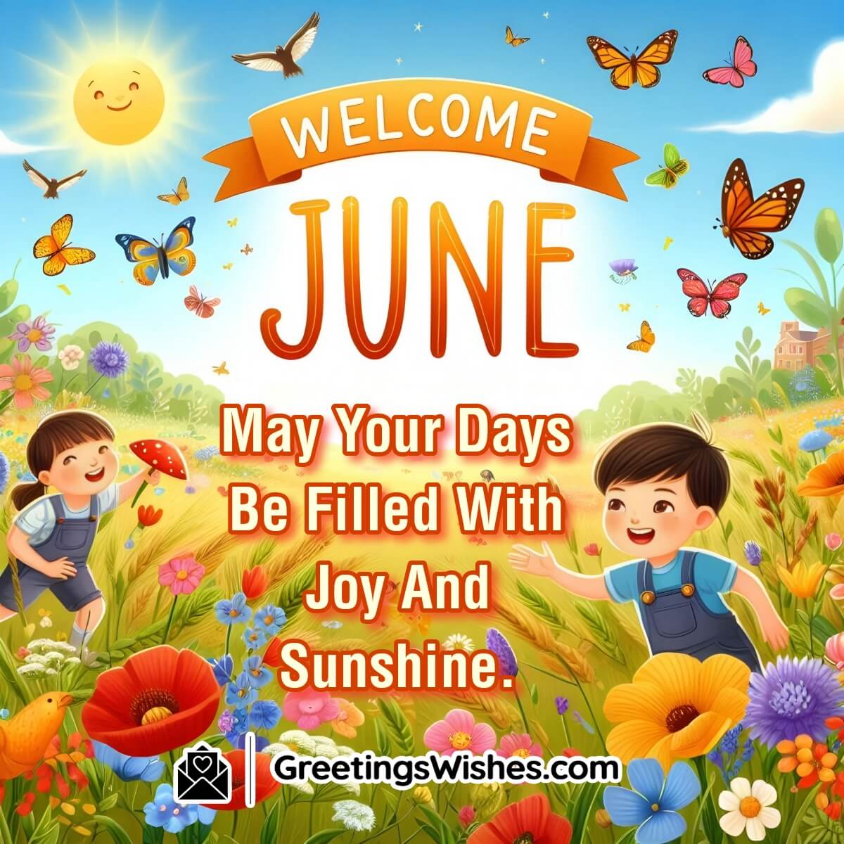 Welcome June Wish Image