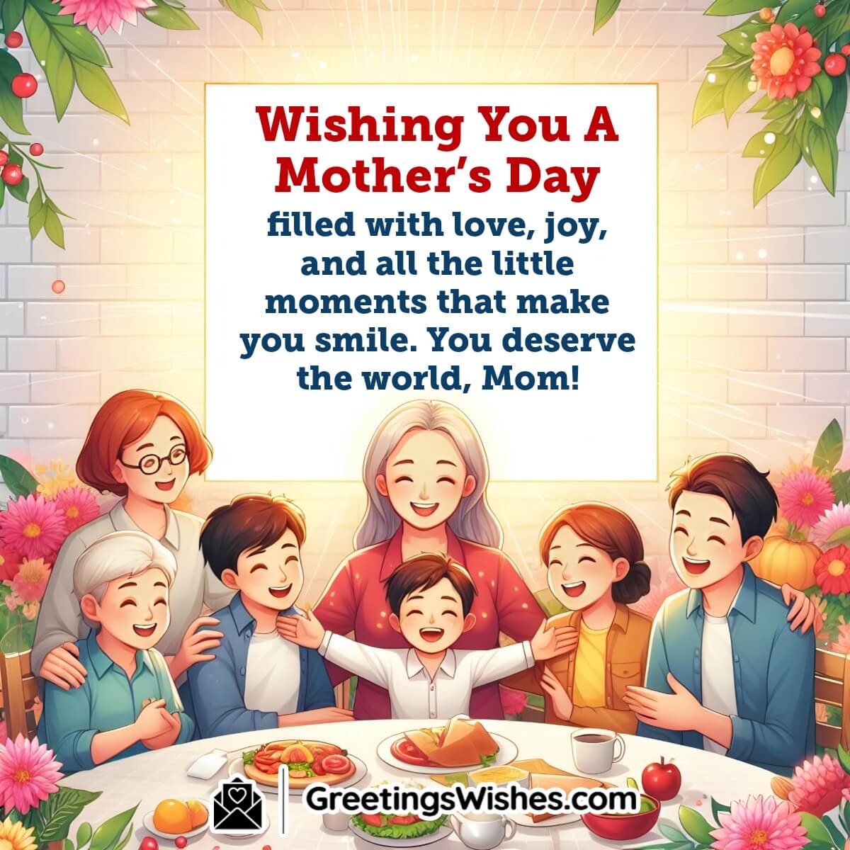 Wishing Mothers Day To Mom