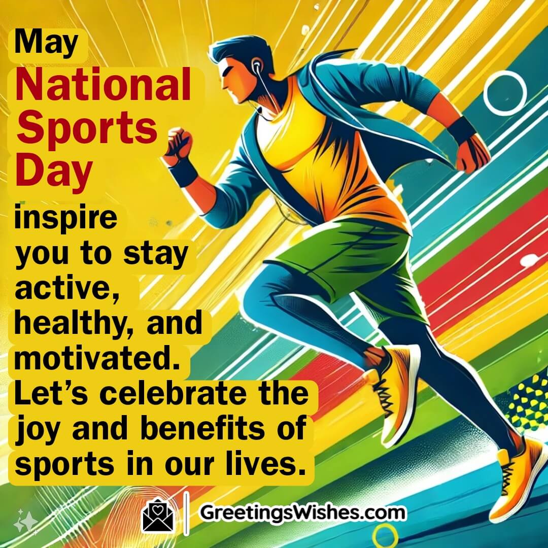 National Sports Day Message Pic