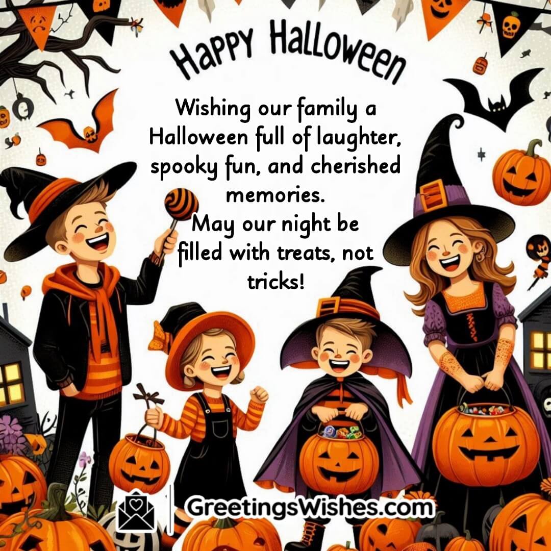 Happy Halloween Wishes For Family