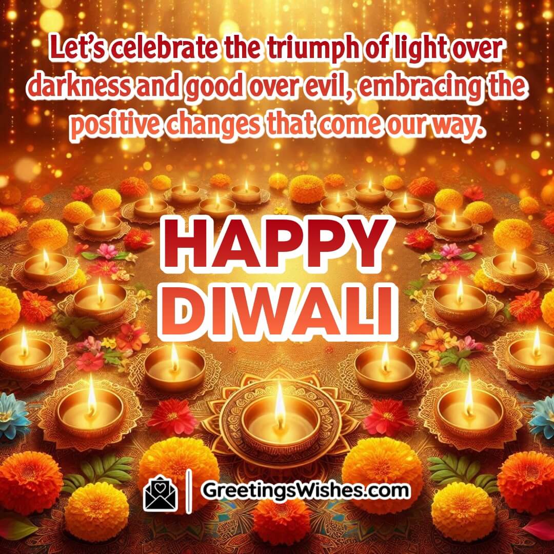 Positive Happy Diwali Blessings 