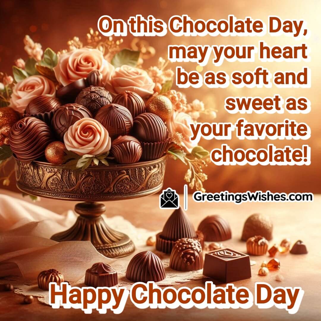 Sweet & Simple Chocolate Day Wish