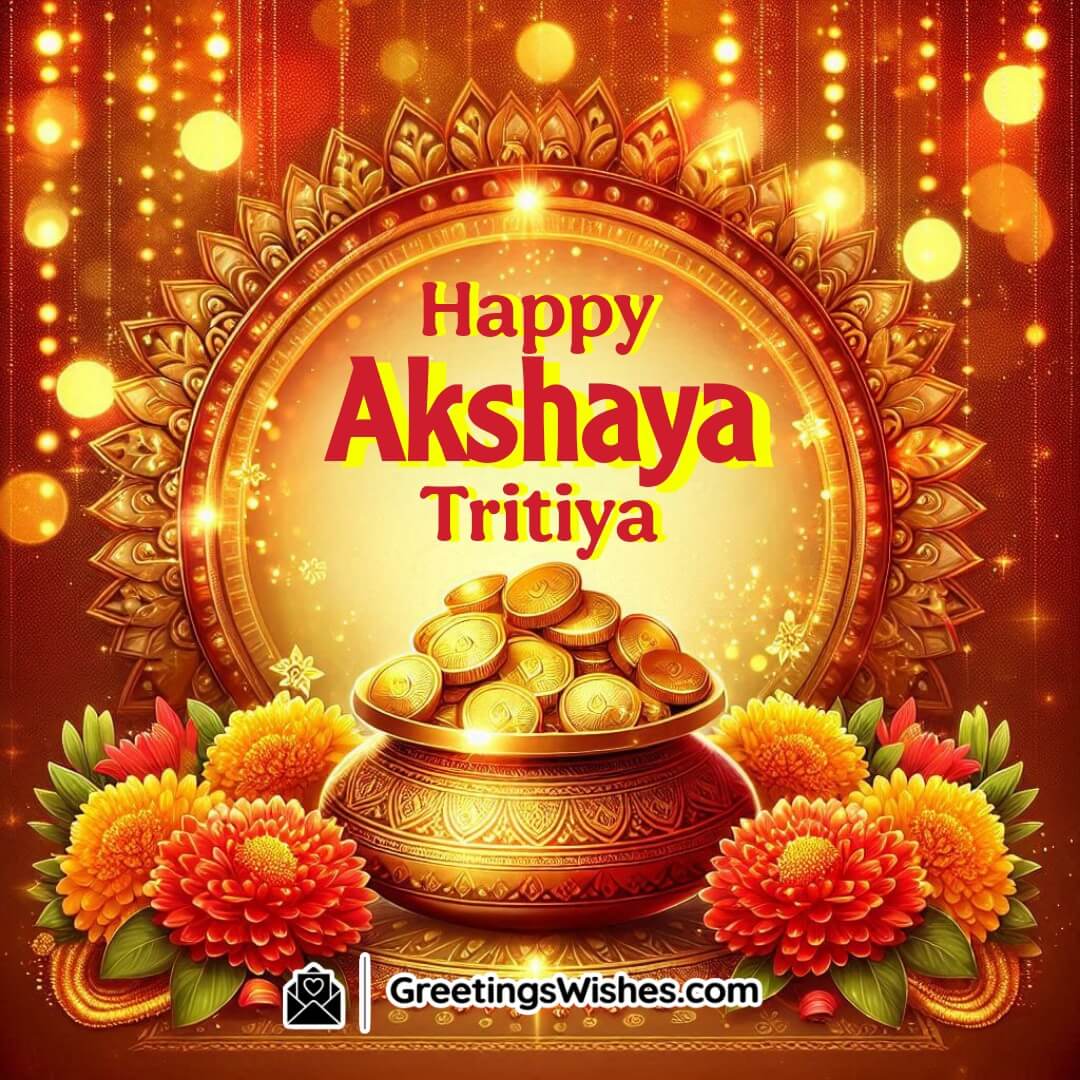 Happy Akshaya Tritiya Blessings Picture