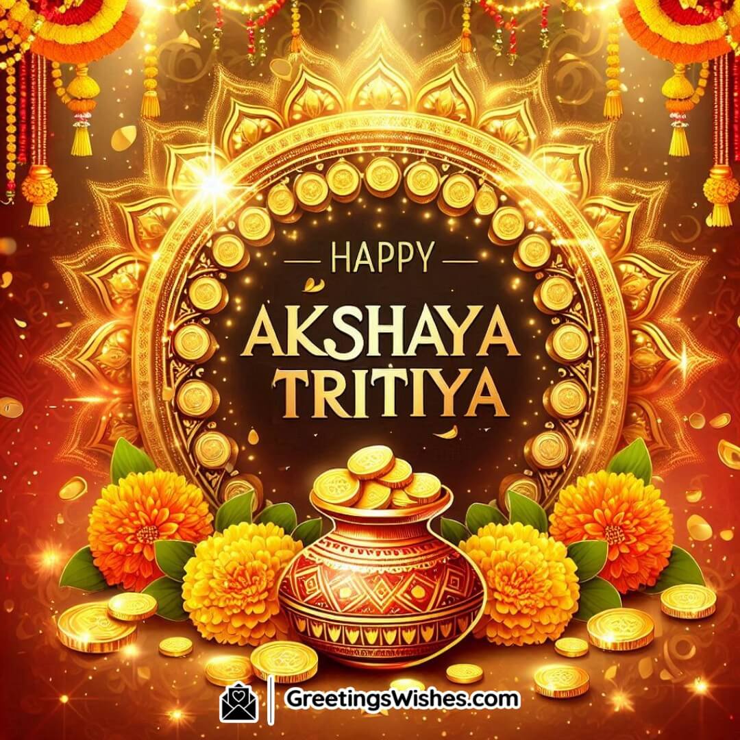 Happy Akshaya Tritiya Festival Image