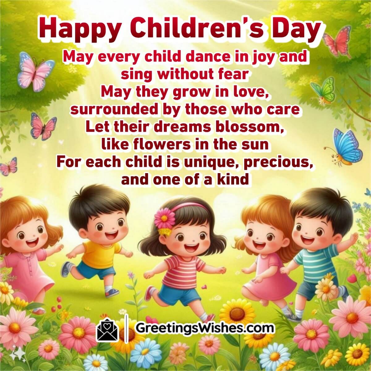 Inspiring Children’s Day Message