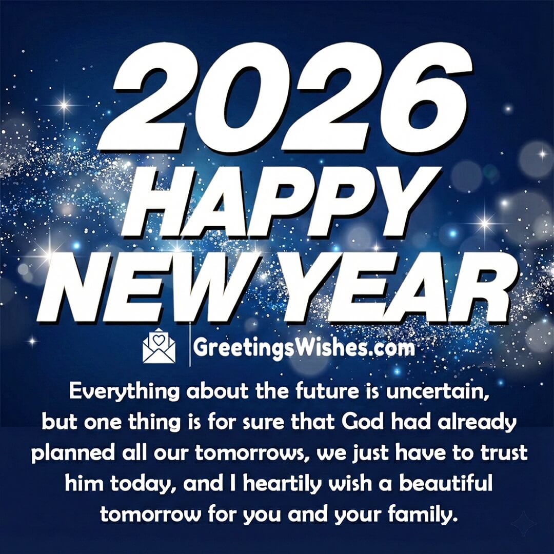 2026 Happy New Year Message