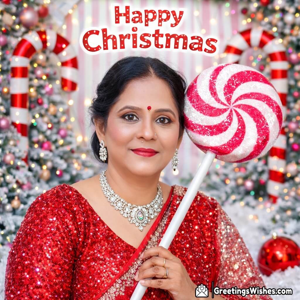 Customised Christmas Portrait Photo