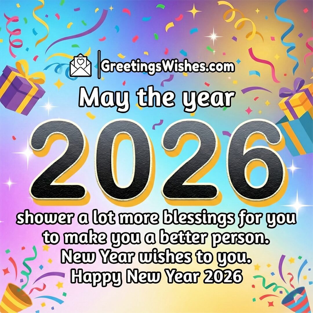 Happy New Year 2026 Blessings