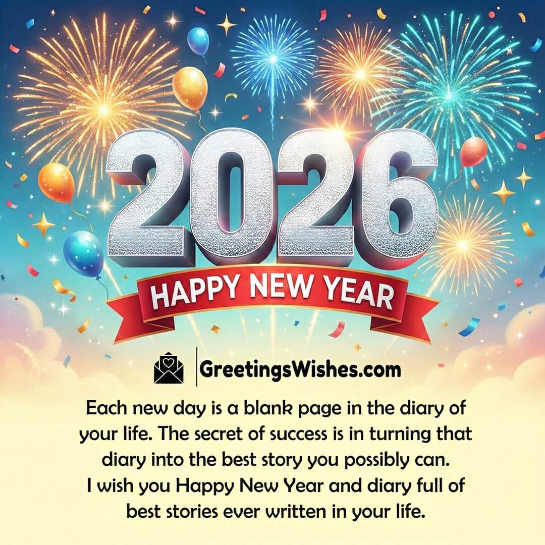 Happy New Year 2026 Message