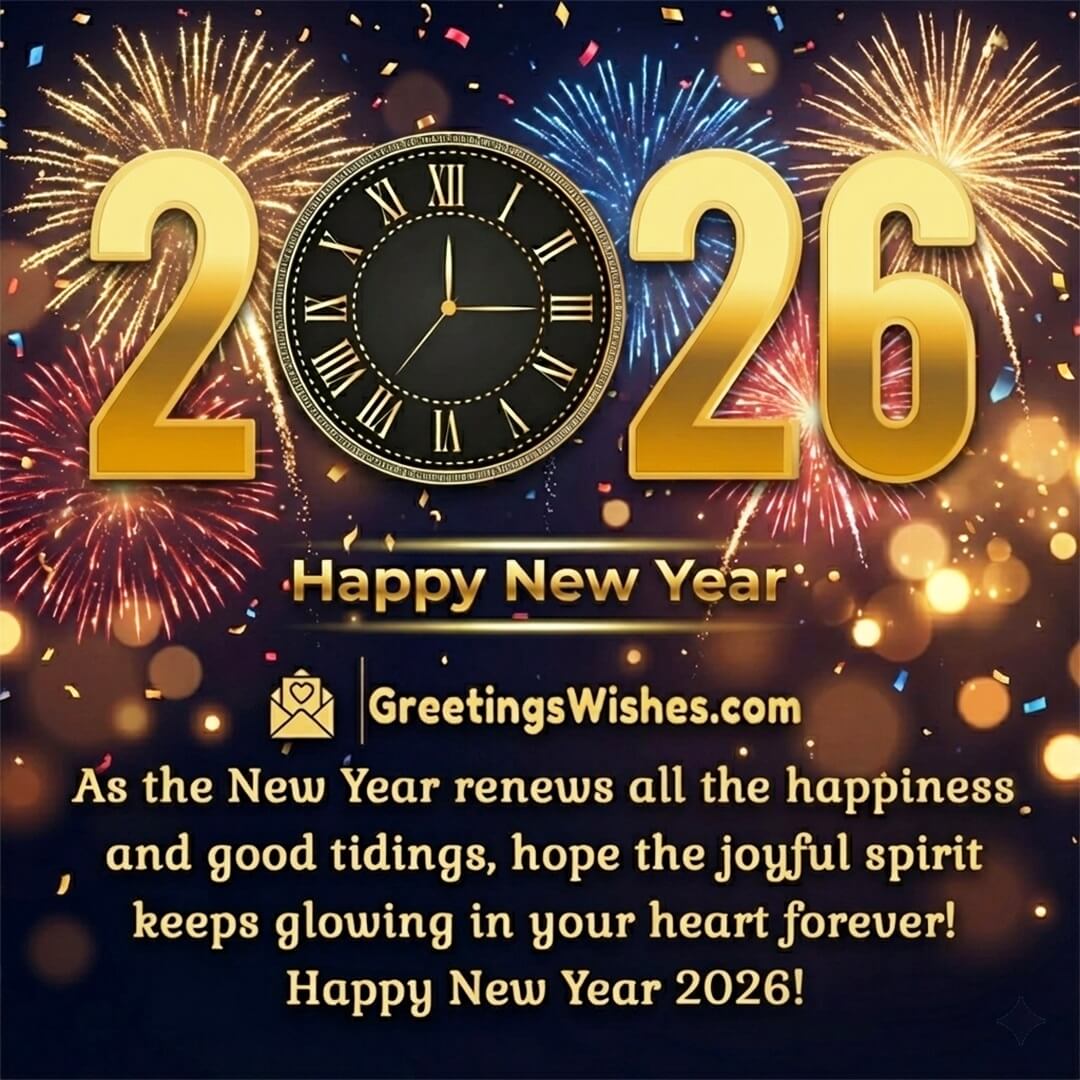 Happy New Year 2026 Wish