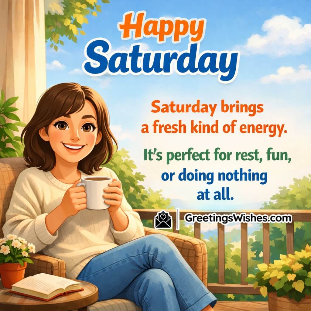 Happy saturday relaxed image featuring a calm weekend moment, symbolizing ease, freedom, and simple enjoyment.