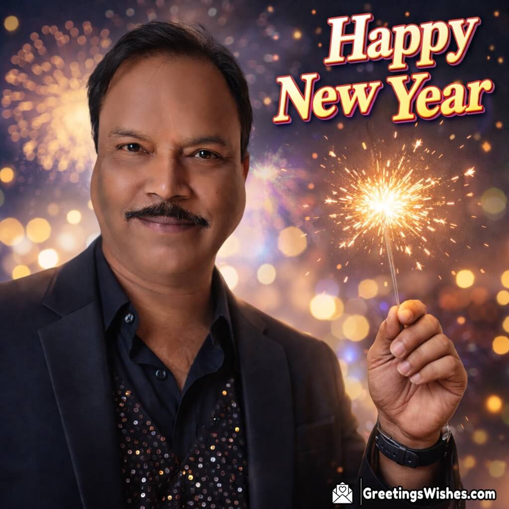 Order Happy New Year Fire Cracker Photo