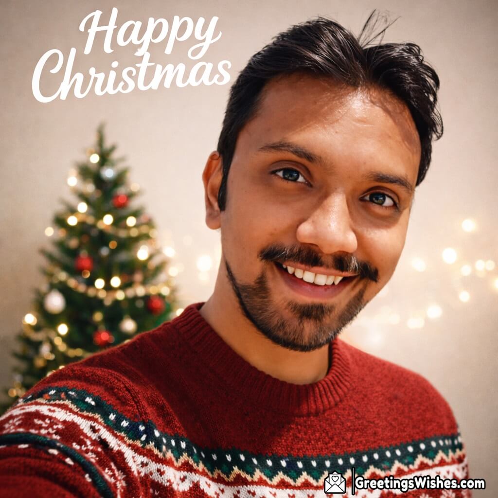 Winter Wonderland Customised Christmas Portrait