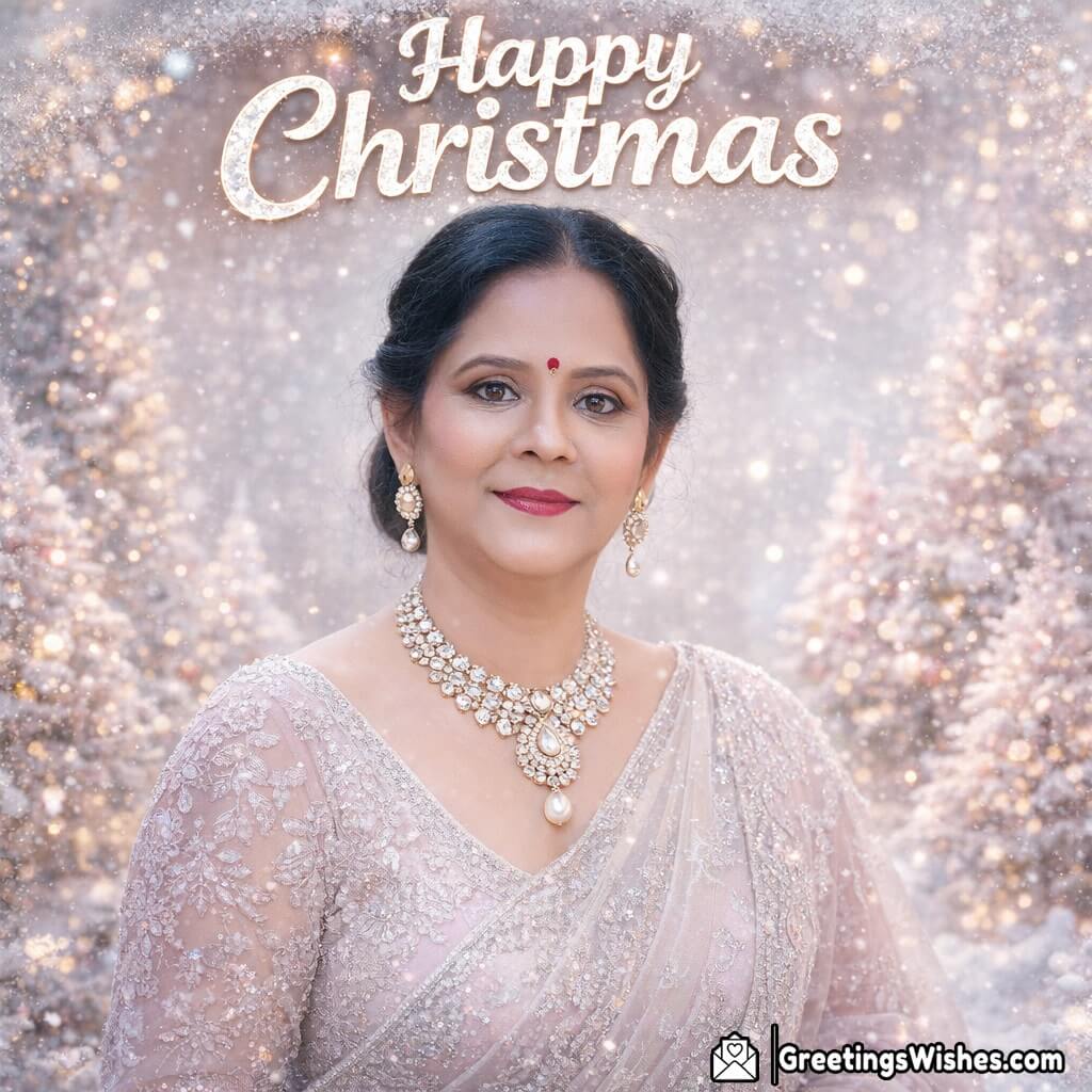 Winter Wonderland Customised Christmas Portrait