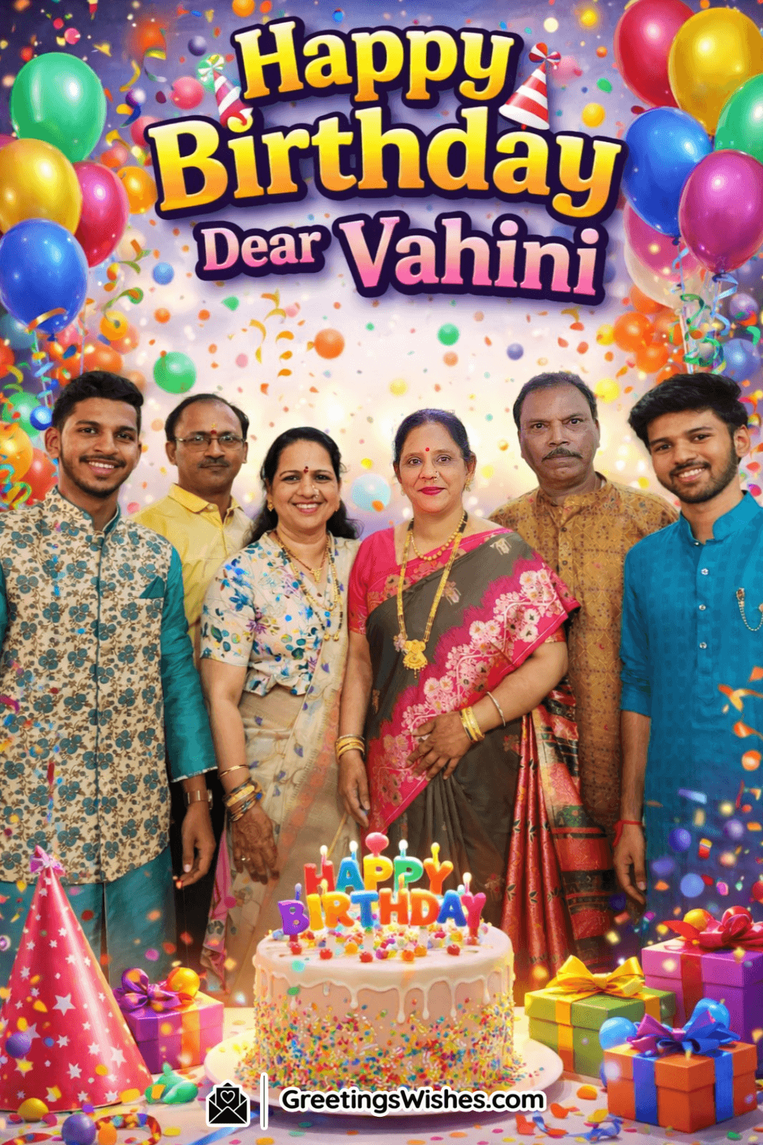 Happy Birthday Dear Vahini