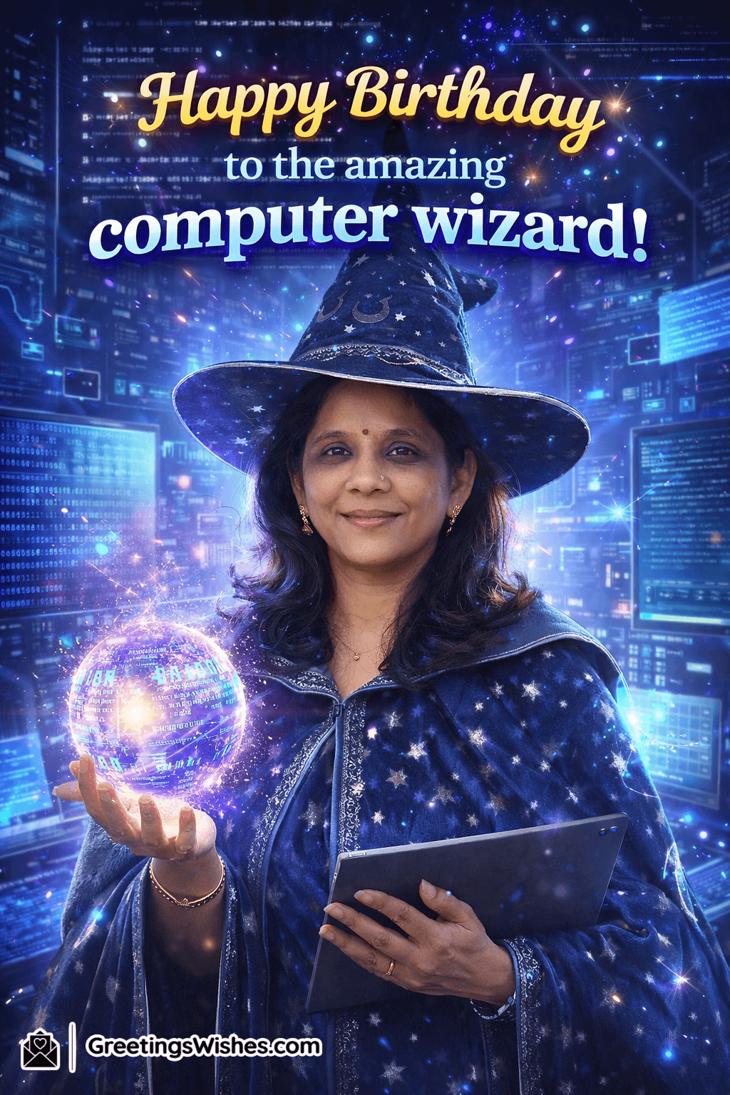 Happy Birthday To The Amazing Computer Wizard