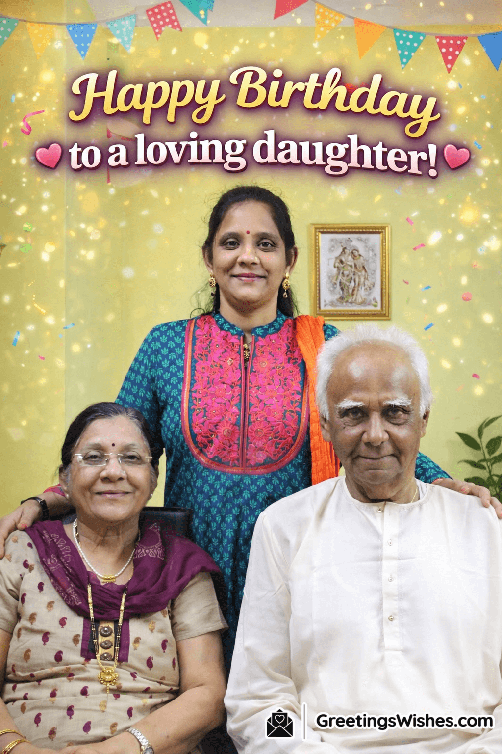 Happy Birthday To A Loving Daughter