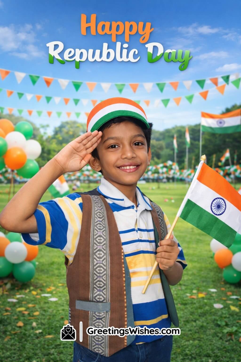 Order Republic Day Kids Photo