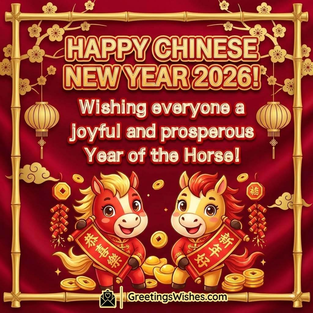 Chinese New Year 2026 Wishes For Social Media!
