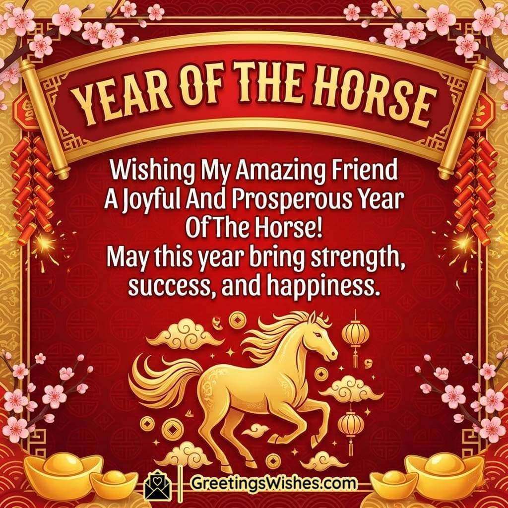 Chinese New Year Wishes For Friends