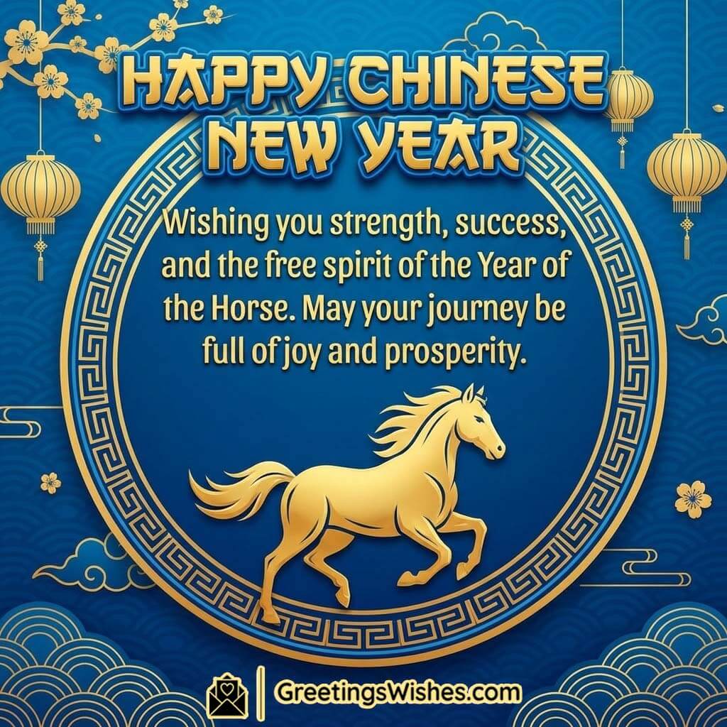 Happy Chinese New Year Blessings 2026