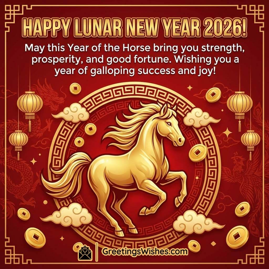 Happy Lunar New Year 2026 Pic