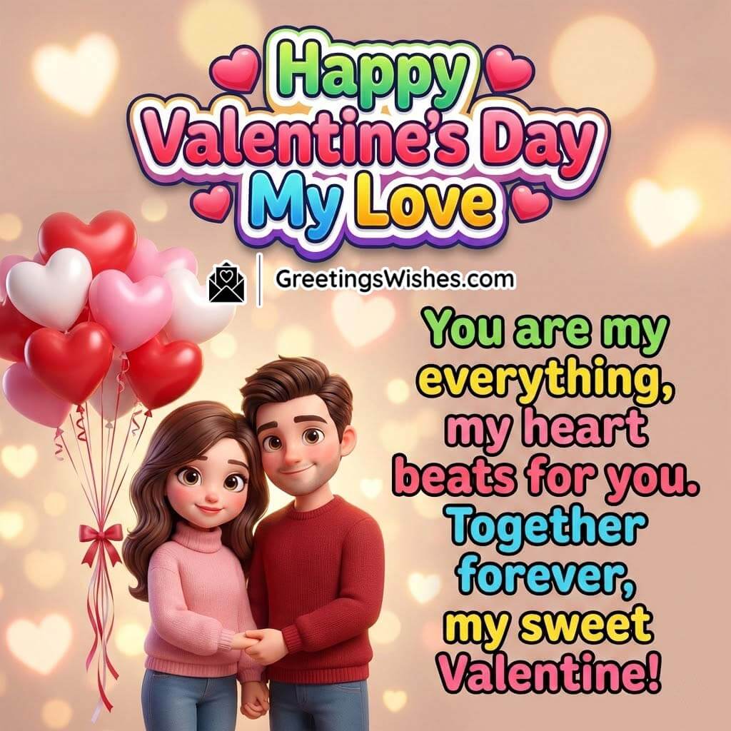 Happy Valentine’s Day My Love Message