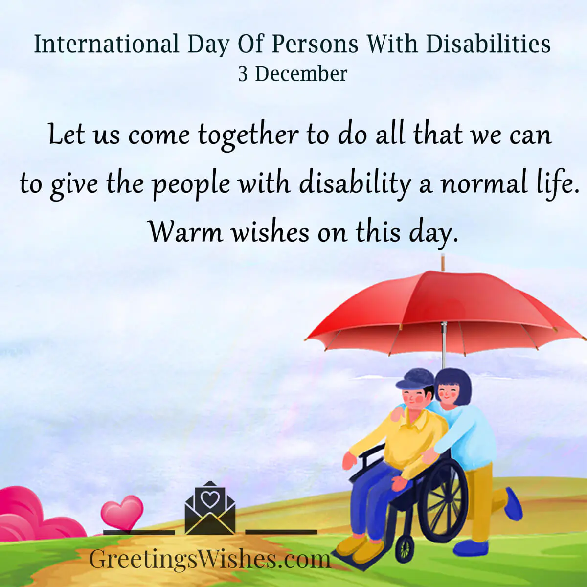 Disability Day Wishes