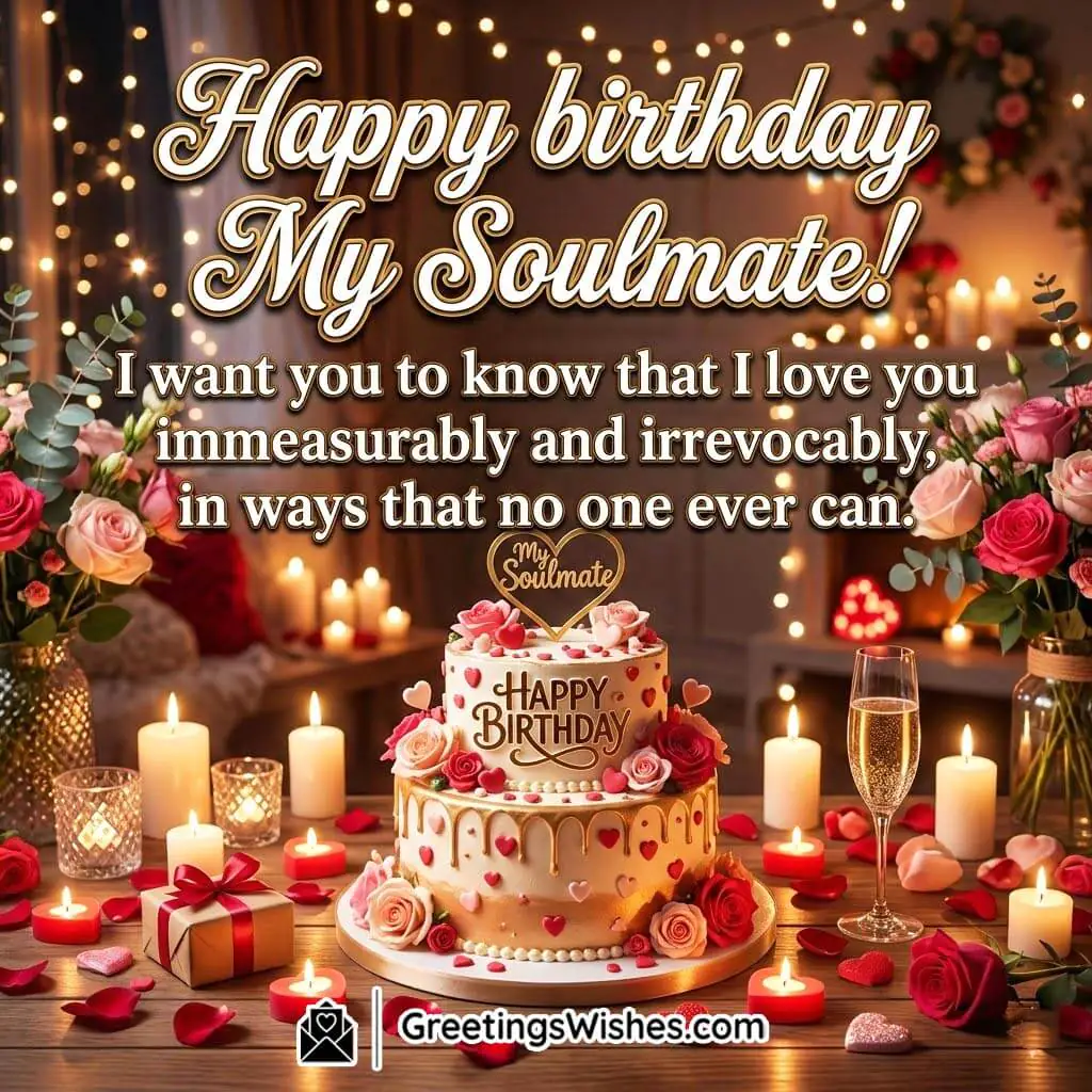 Happy Birthday Soulmate