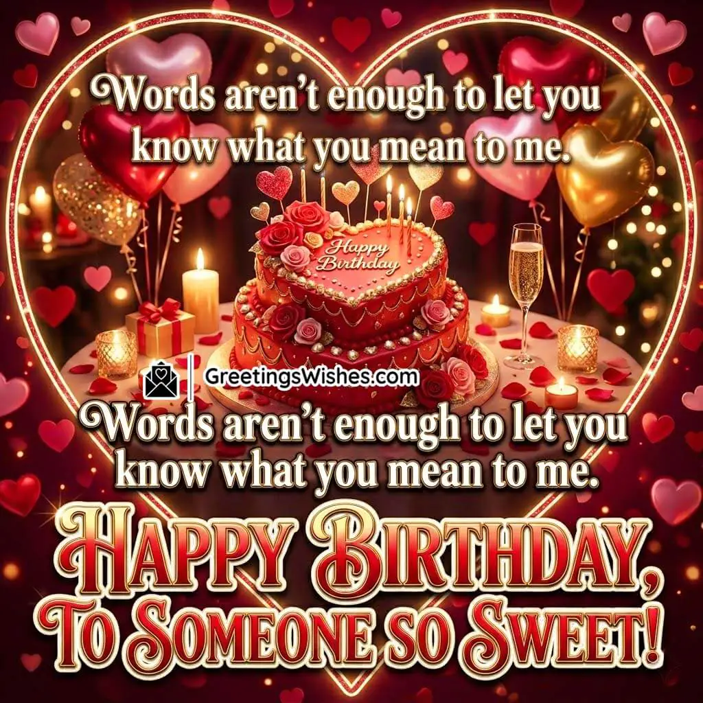 Sweet Happy Birthday