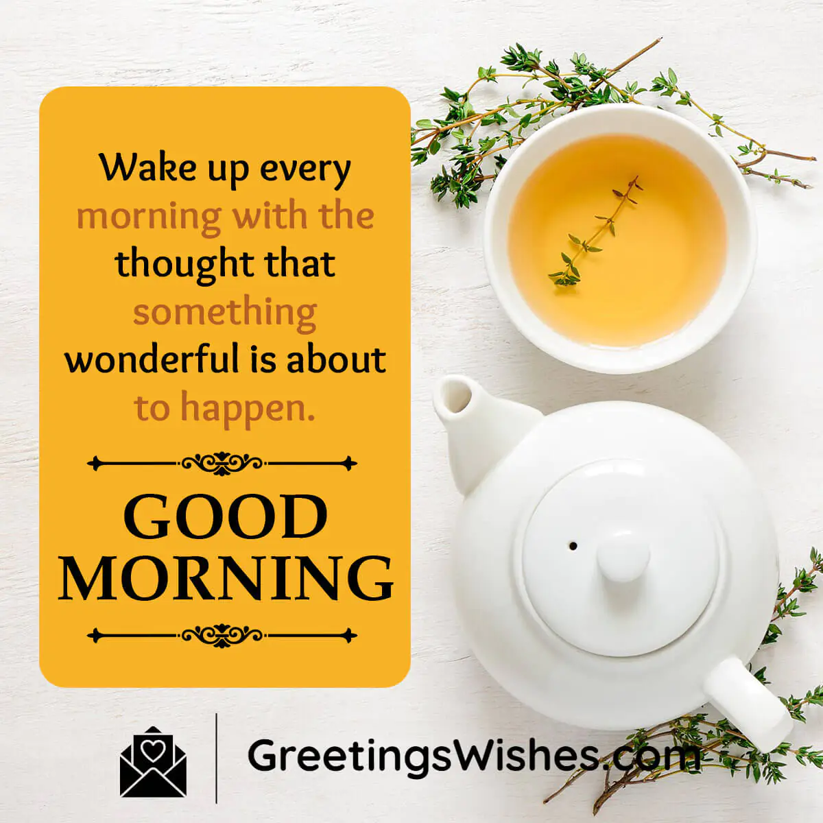 Wonderful Good Morning