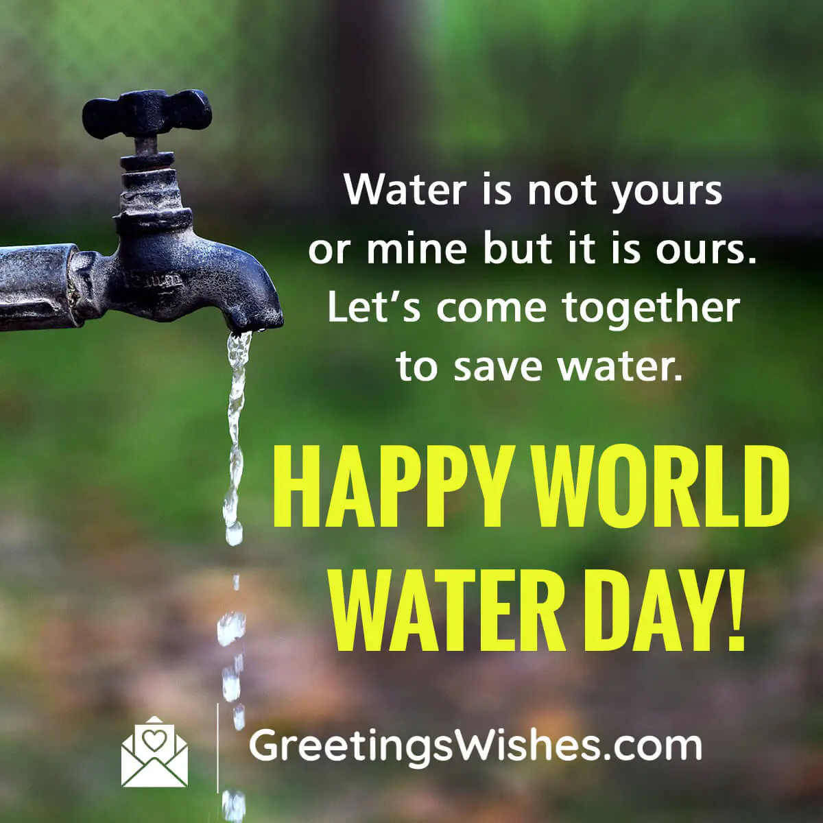 Save Water
