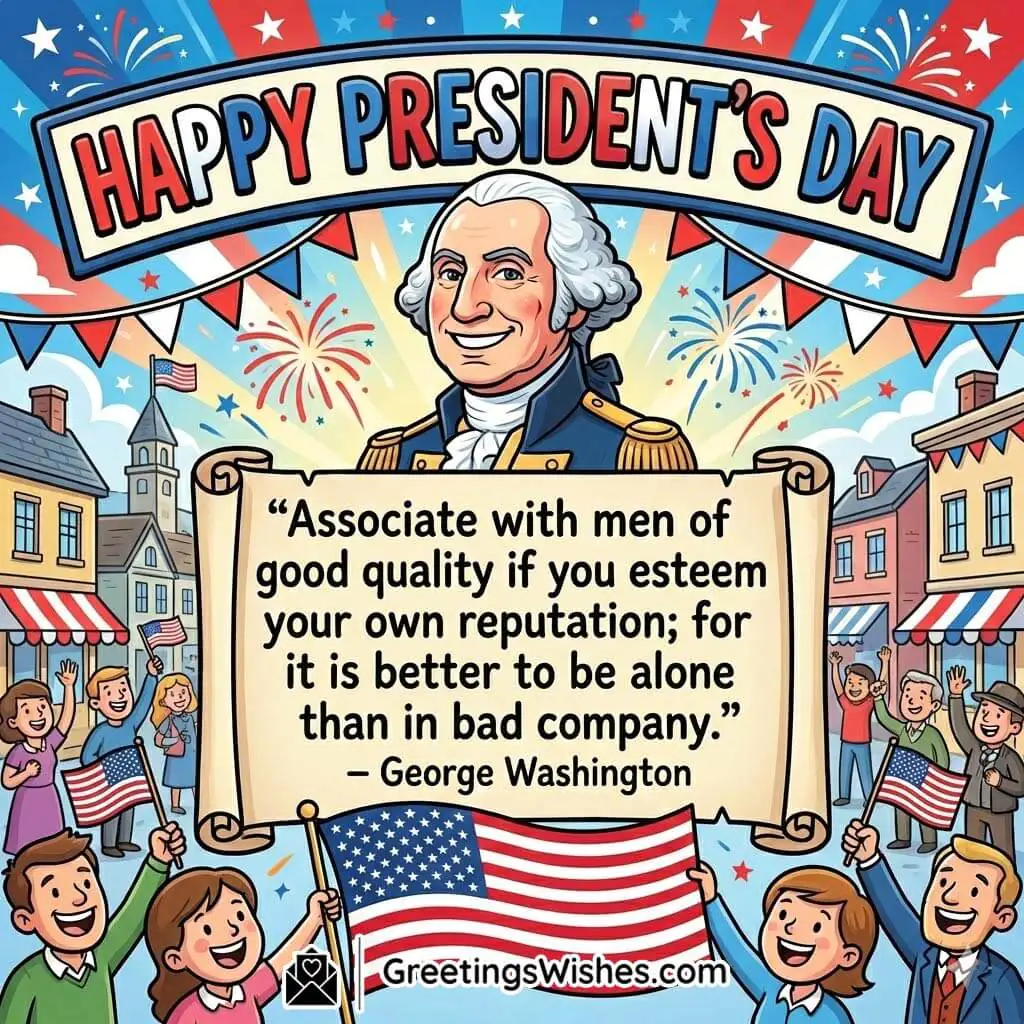Us President’s Day Quotes George Washington